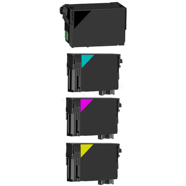 Alternativ XL Tinte Multipack kompatibel zu Epson 34XL / T3476 / C13T347620 schwarz, cyan, magenta, gelb (4 Stück)
