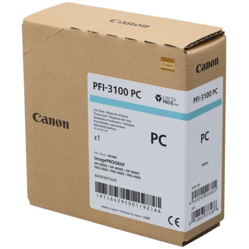 Original Canon PFI-3100PC / 6429C001 Tinte photo cyan