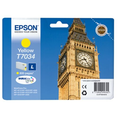 Original Epson T7034 / C13T70344010 Tinte gelb