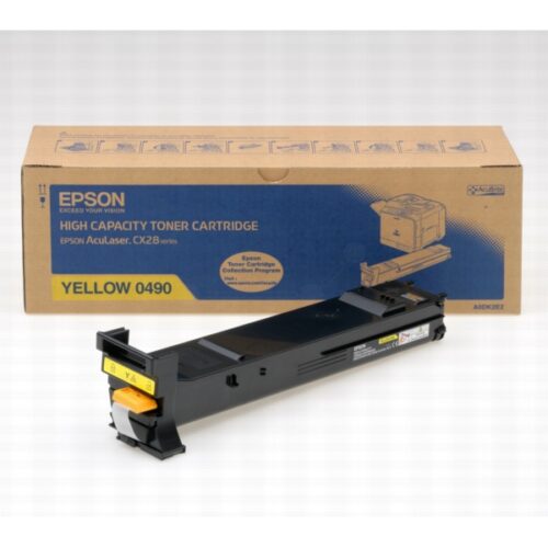 Original Epson 0490 / C13S050490 / S050490 Toner gelb