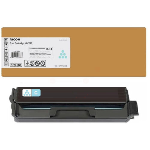 Original Ricoh M C240 / 408452 / 434074 Toner cyan