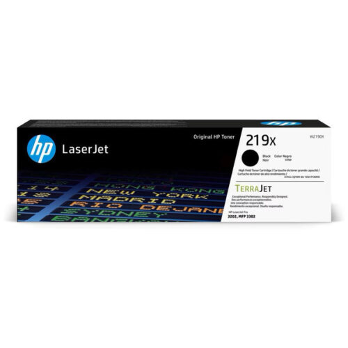 Original HP 219X / W2190X Toner schwarz