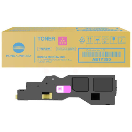 Original Konica Minolta TNP-92M / AE1Y350 Toner magenta