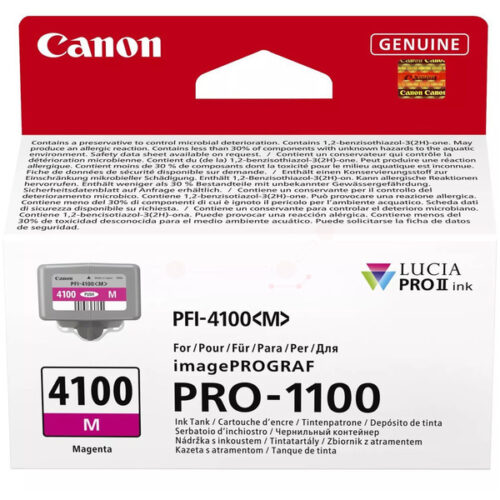 Original Canon PFI-4100M / 6779C001 Tinte magenta