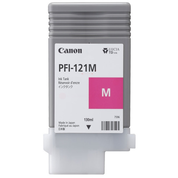Original Canon PFI-121M / 6267C001 Tinte magenta