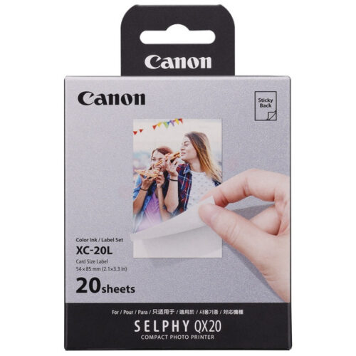 Original Canon XC-20L / 6755C002 Farbpatrone & Fotopapier color