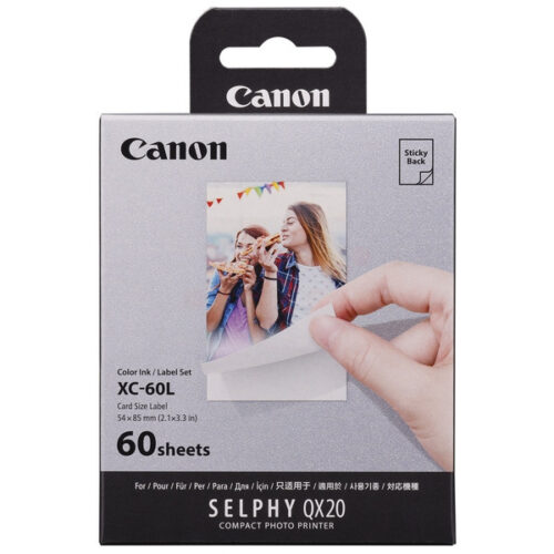 Original Canon XC-60L / 6756C001 Farbpatrone & Fotopapier color