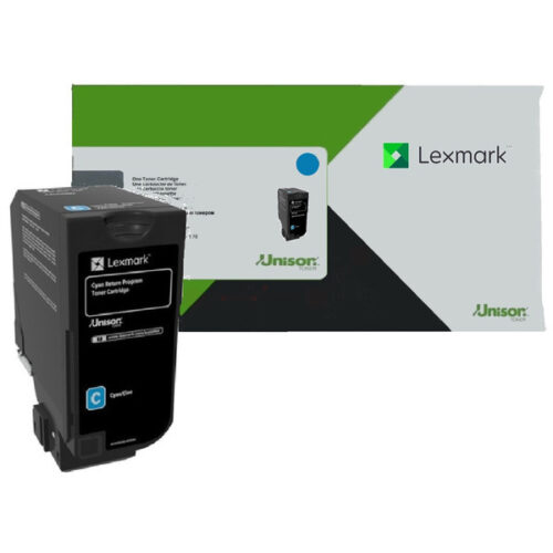 Original Lexmark 74C2SC0 / 074C2SC0 Toner cyan