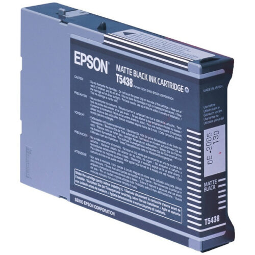 Original Epson T5438 / C13T543800 Tinte matt schwarz