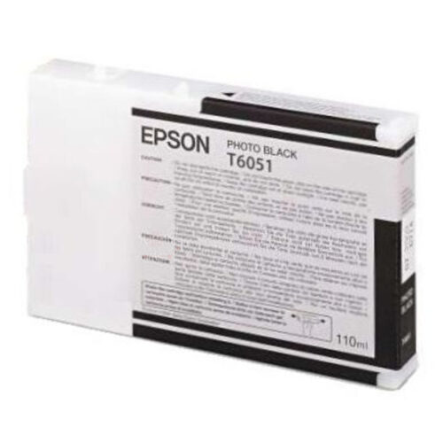 Epson T6051 / C13T605100 Tinte photo schwarz