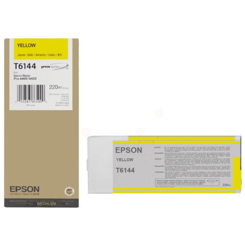 Original Epson T6144 / C13T614400 Tinte gelb
