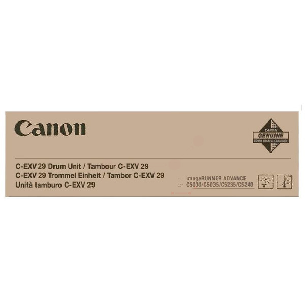 Original Canon C-EXV 29 / 2778B003 / 2778B002 Trommel schwarz