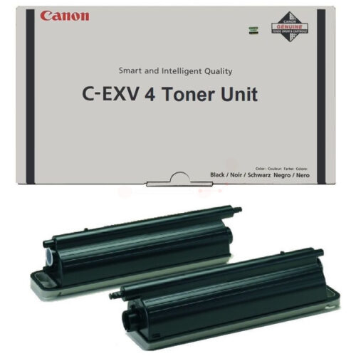 Original Canon C-EXV 4 / 6748A002 Toner Doppelpack schwarz (2 Stück)