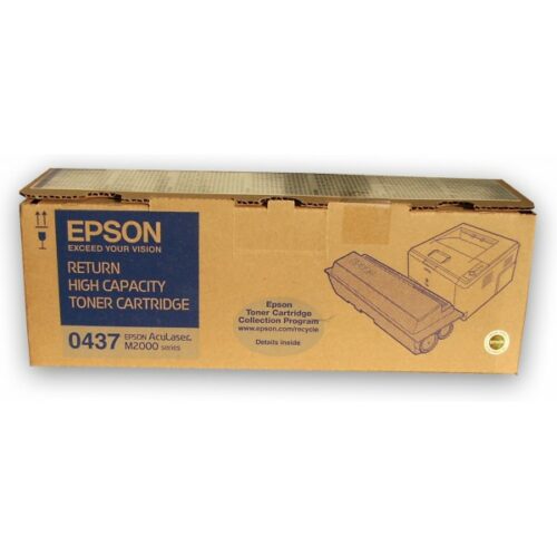 Original Epson 0437 / C13S050437 / S050437 Toner schwarz