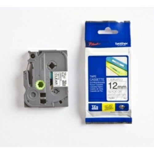 Original Brother TZE-M31 Schriftband schwarz auf transparent (matt) (12mm x 8m)