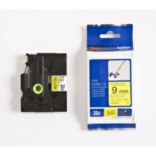 Original Brother TZE-FX621 Schriftband schwarz auf gelb (9mm x 8m)