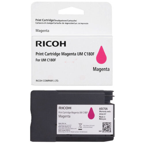 Original Ricoh 408519 Tinte magenta