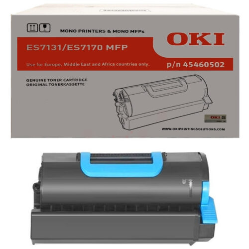 Original OKI 45460502 Toner schwarz