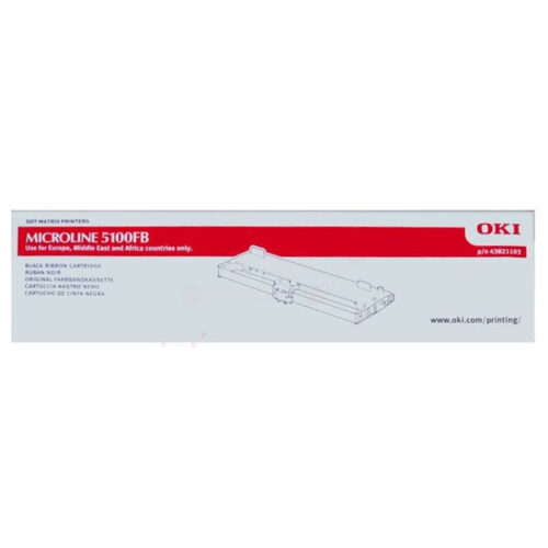 Original OKI 43821103 Farbband /Farbrolle schwarz