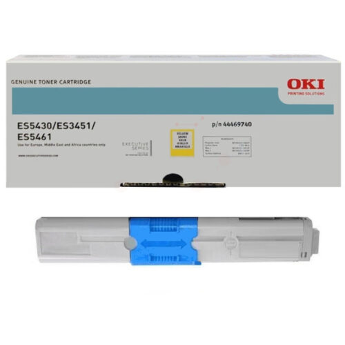 Original OKI 44469740 Toner gelb