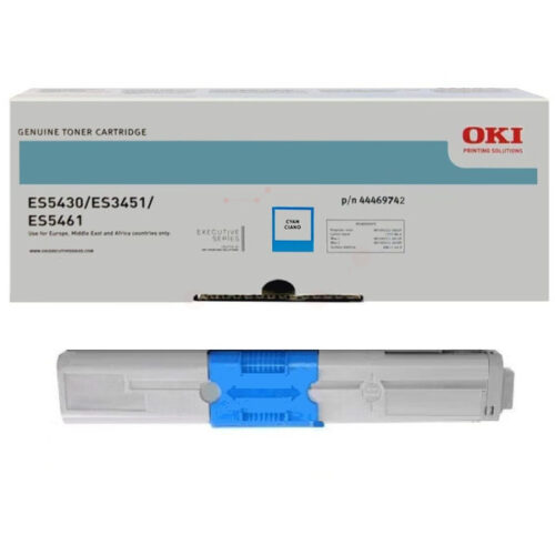 Original OKI 44469742 Toner cyan