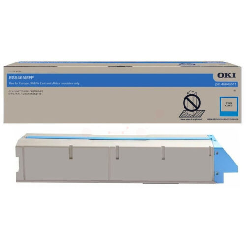 Original OKI 45643511 Toner cyan