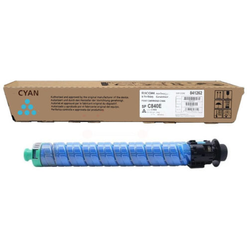 Original Ricoh TYPE SP C 840 A / 821262 Toner cyan