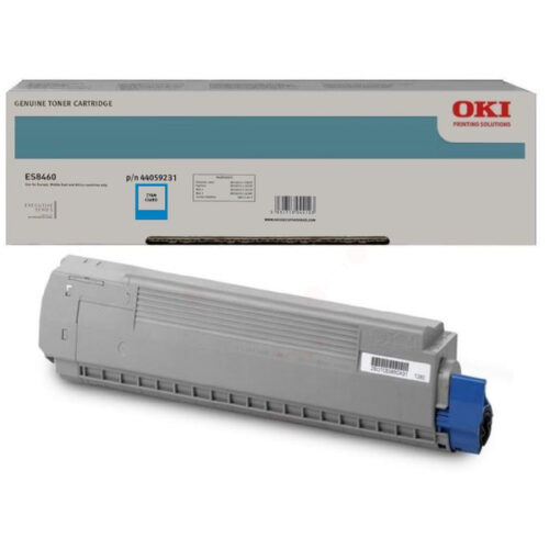 Original OKI 44059231 Toner cyan