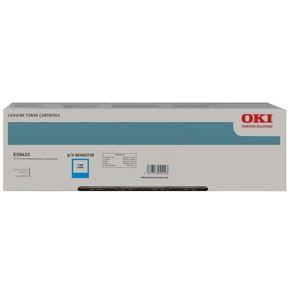 Original OKI 46443119 Toner cyan