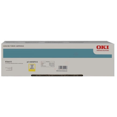 Original OKI 46507513 Toner gelb