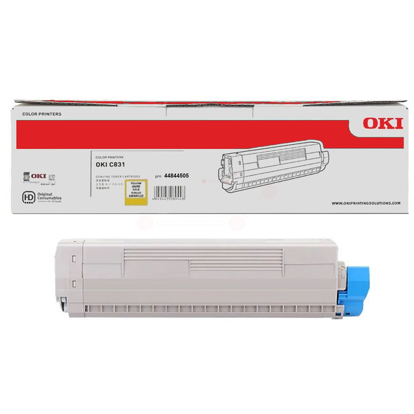 Original OKI 44844505 Toner gelb
