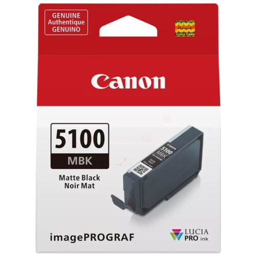 Original Canon PFI-5100MBK / 6951C001 Tinte matt schwarz