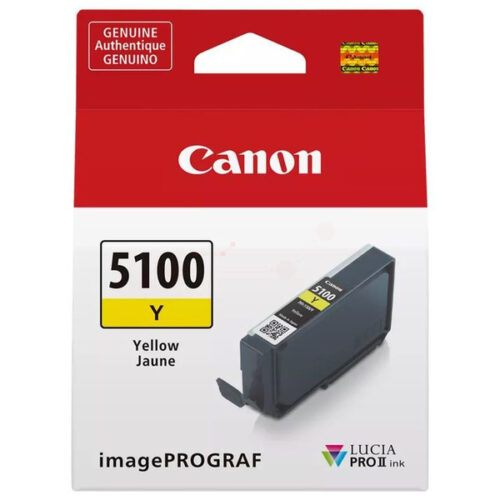 Original Canon PFI-5100Y / 6955C001 Tinte gelb