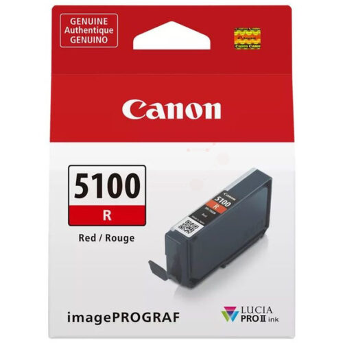 Original Canon PFI-5100R / 6958C001 Tinte rot