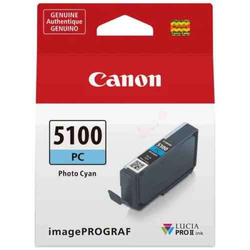 Original Canon PFI-5100PC / 6956C001 Tinte photo cyan