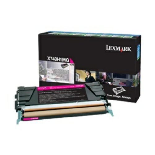 Original Lexmark X748H3MG / 0X748H3MG Toner magenta