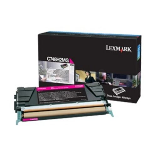 Original Lexmark C748H2MG / 0C748H2MG Toner magenta