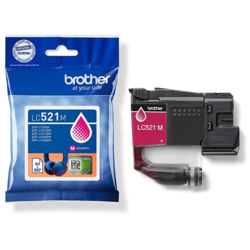 Original Brother LC-521 / LC-521M Tinte magenta