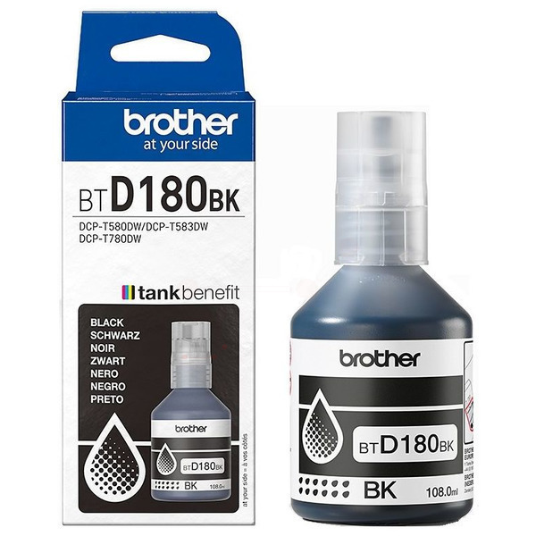 Original Brother BT-D180BK Tinte schwarz