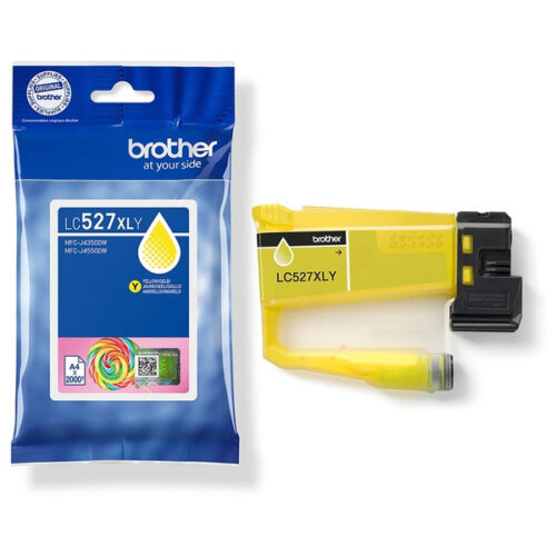 Original Brother LC-527XL / LC-527XLY Tinte gelb