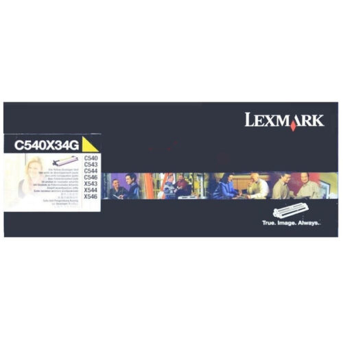Original Lexmark C540X34G / 0C540X34G Entwickler gelb