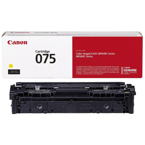 Original Canon 075 / 6362C002 Toner gelb