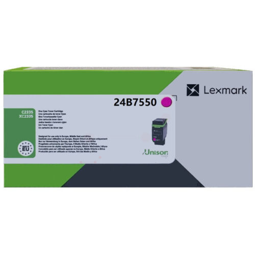 Original Lexmark 24B7550 Toner magenta