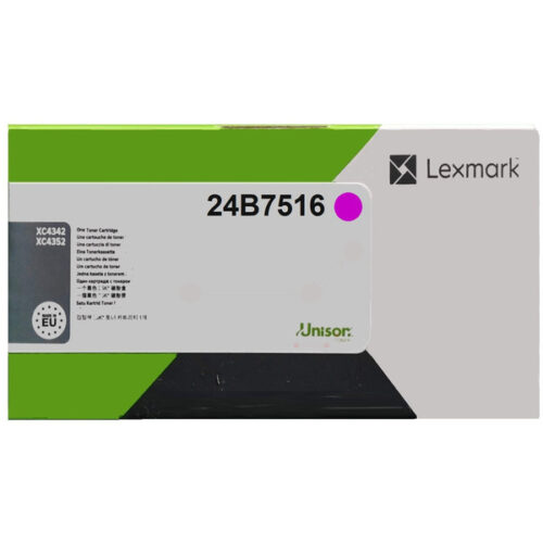 Original Lexmark 24B7516 Toner magenta
