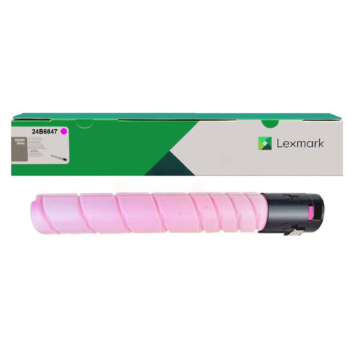 Original Lexmark 24B6847 / 024B6847 Toner magenta