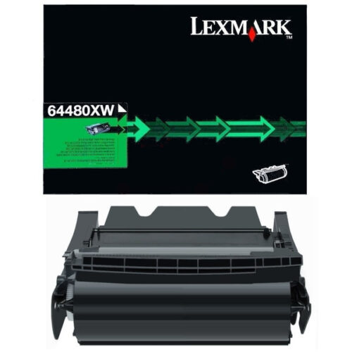 Original Lexmark 64480XW / 064480XW Toner schwarz