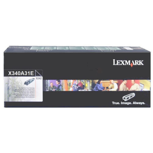 Original Lexmark X340A31E / 0X340A31E Toner schwarz