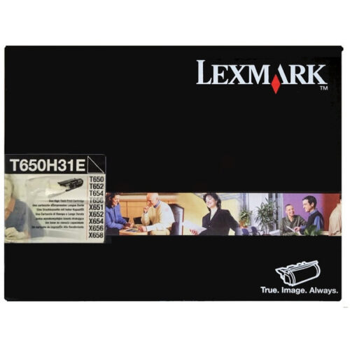 Original Lexmark T650H31E / 0T650H31E Toner schwarz