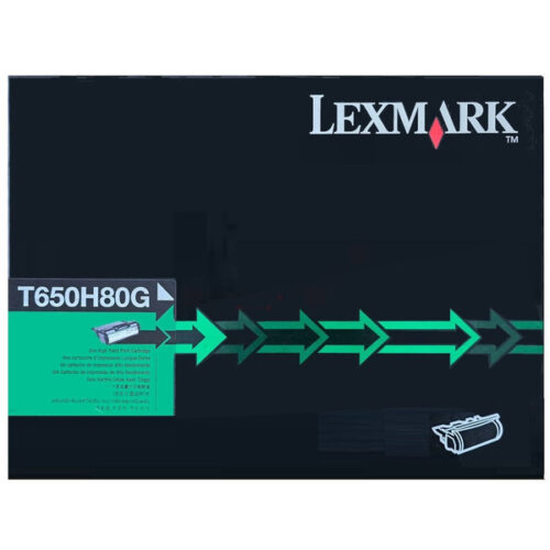 Original Lexmark T650H80G / 0T650H80G Toner schwarz