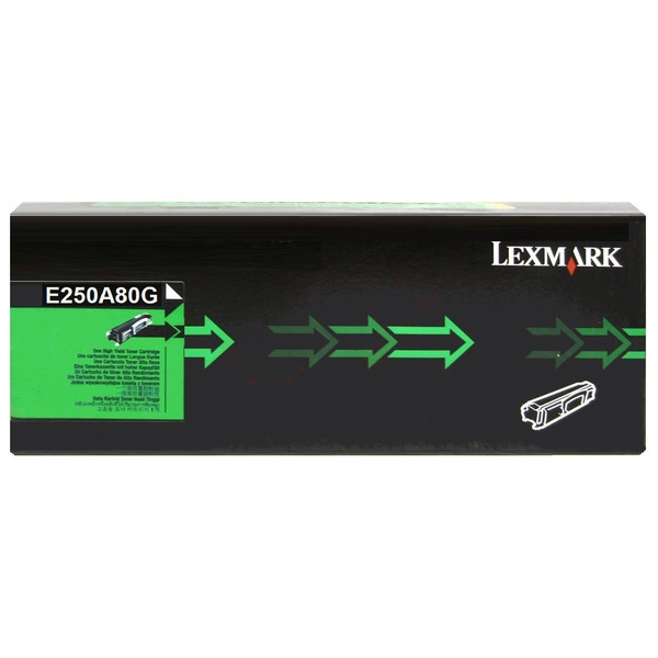 Original Lexmark E250A80G / 0E250A80G Toner schwarz